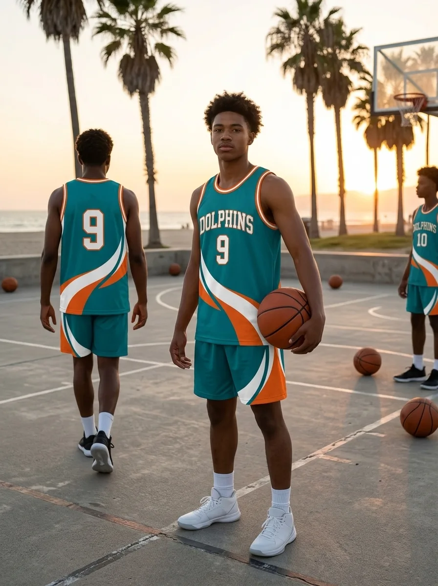 A team in custom Imperial Point uniforms